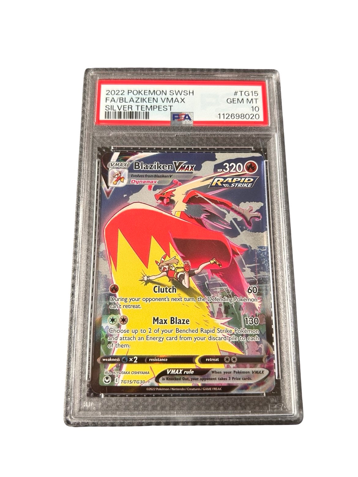 Blaziken VMAX - PSA10