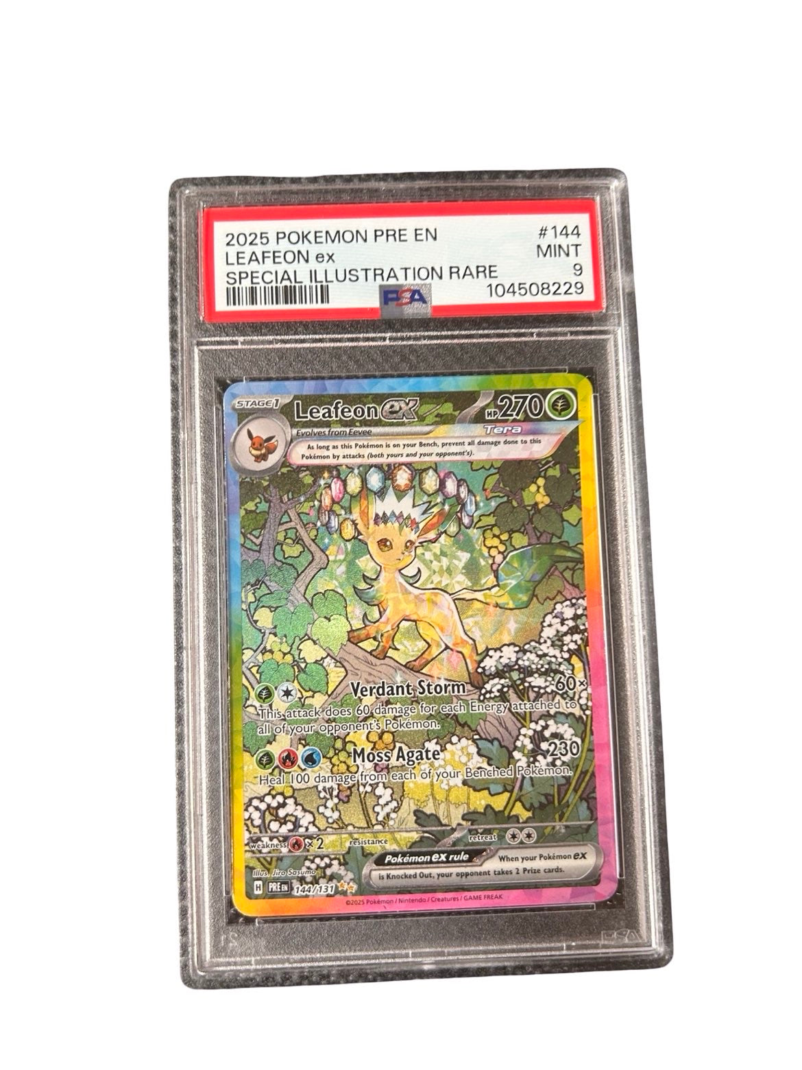 Leafeon #144 Psa 9