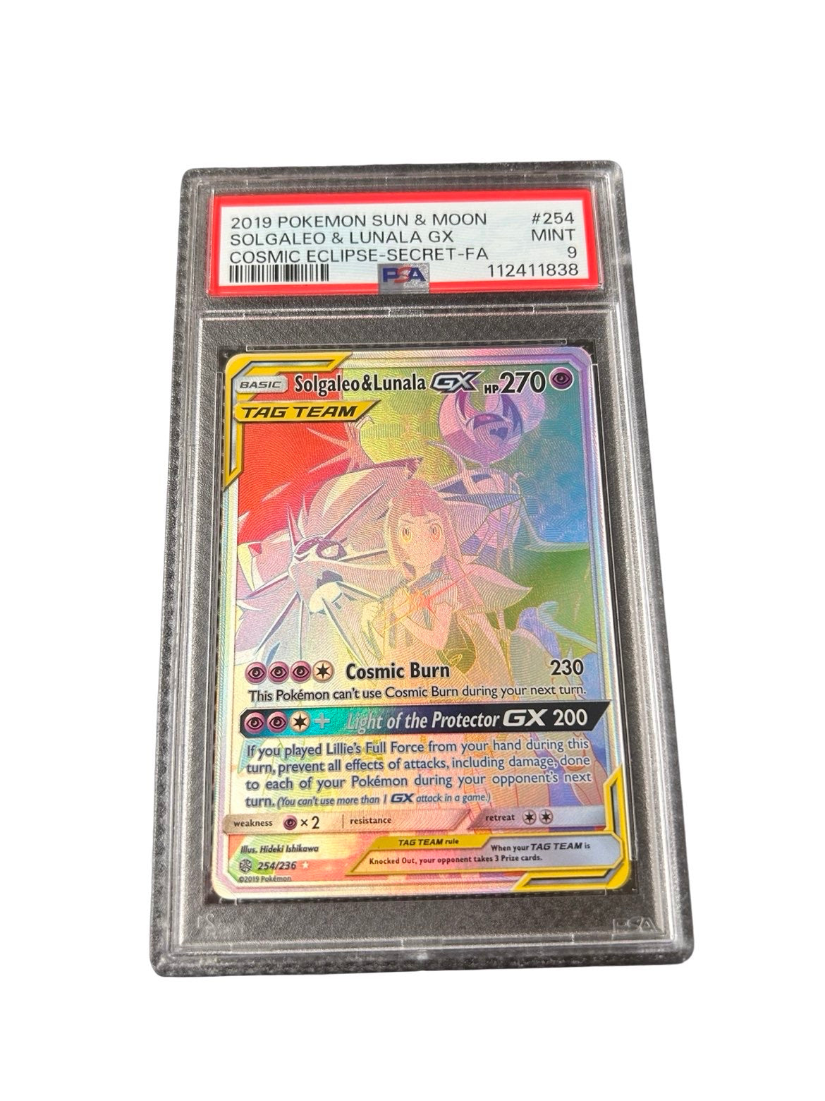 Solgaleo and Lunulana PSA9