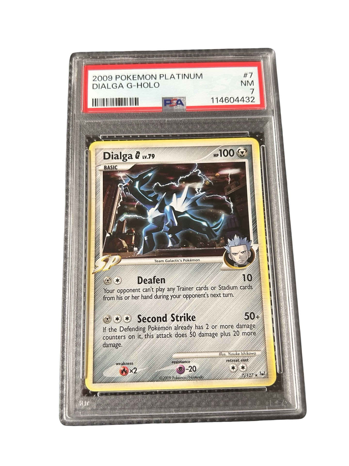 DIALGA PLATINUM HOLO - PSA 7