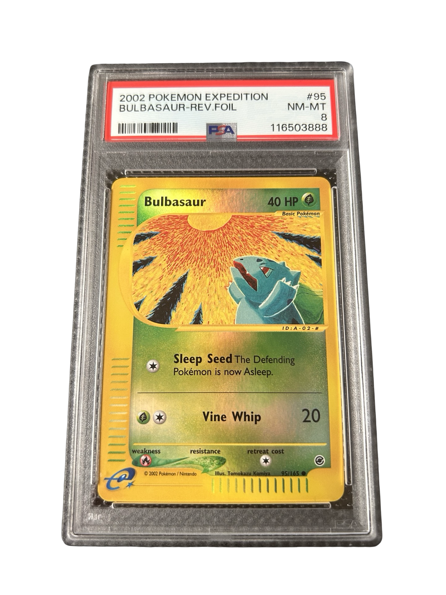 BULBASAUR EXPEDITION REVERSE - PSA 8