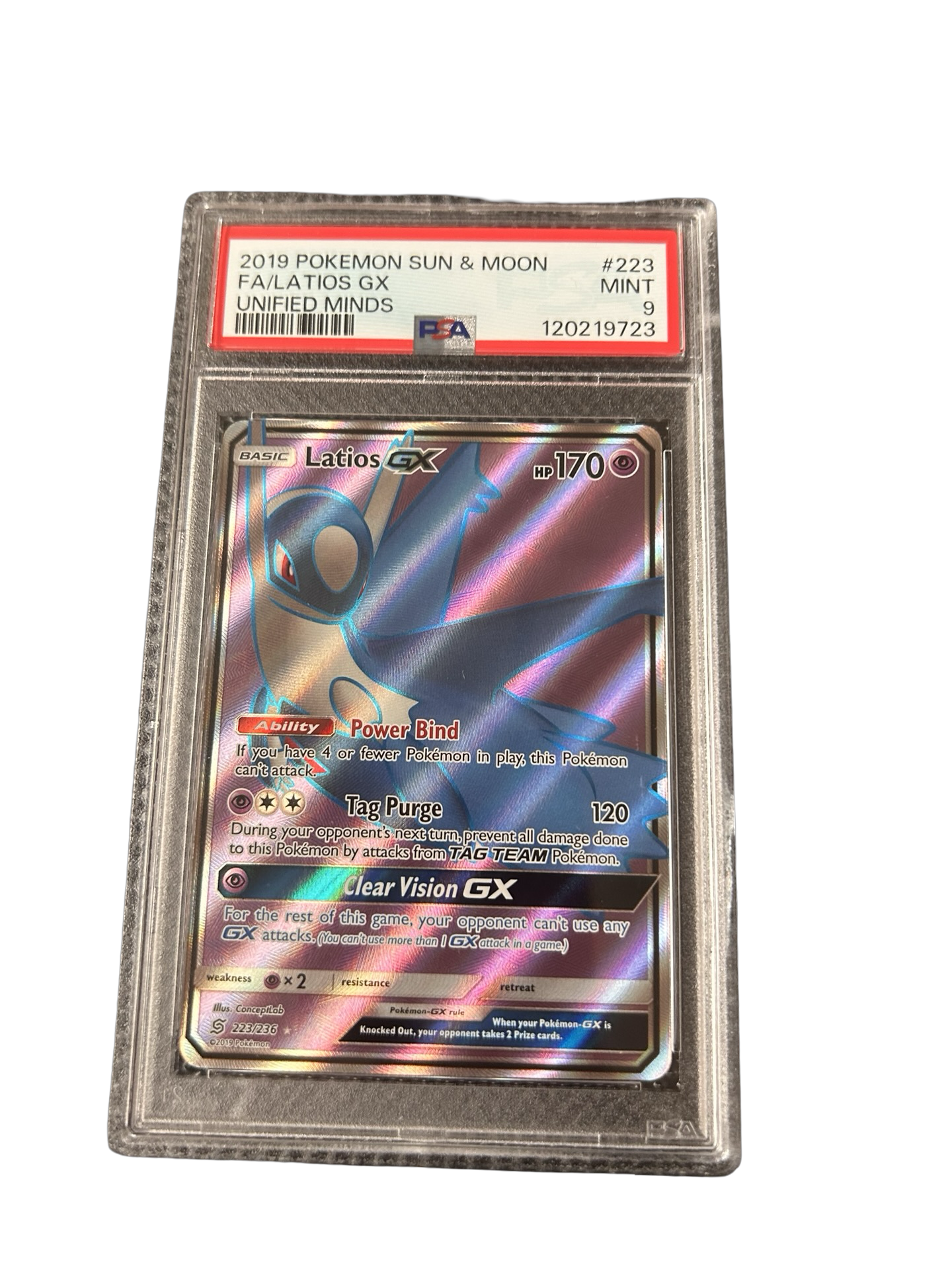 LATIOS UNIFIED MINDS - PSA 9