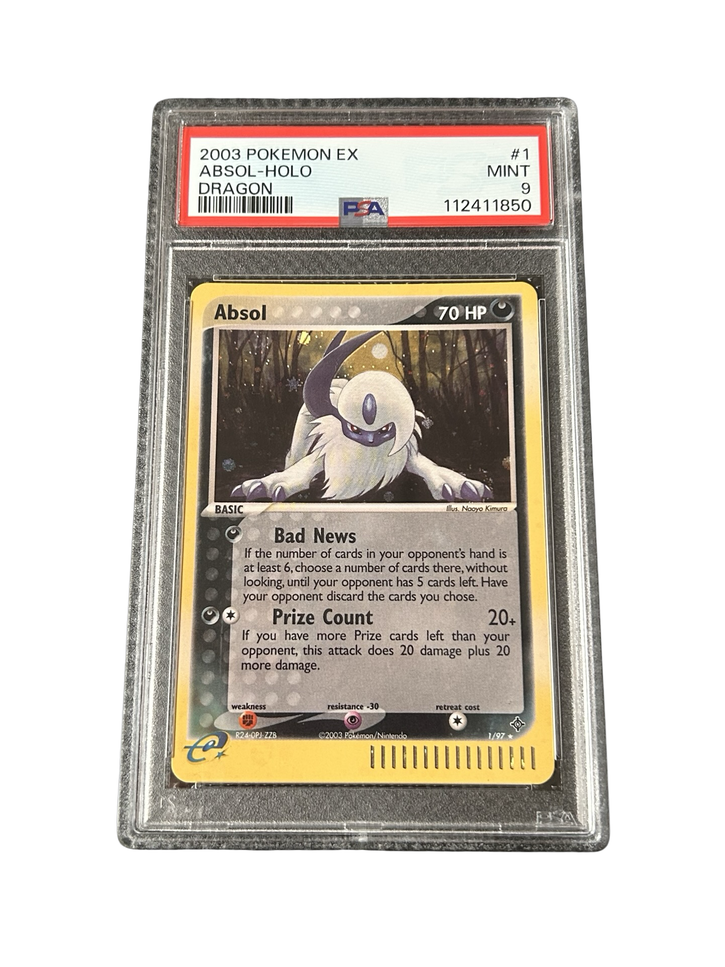 ABSOL EX DRAGON - PSA 9