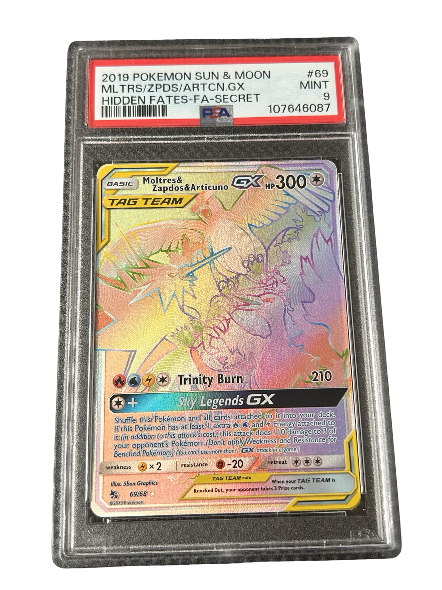 MOLTRES ZAPDOS ARTICUNO - PSA 9