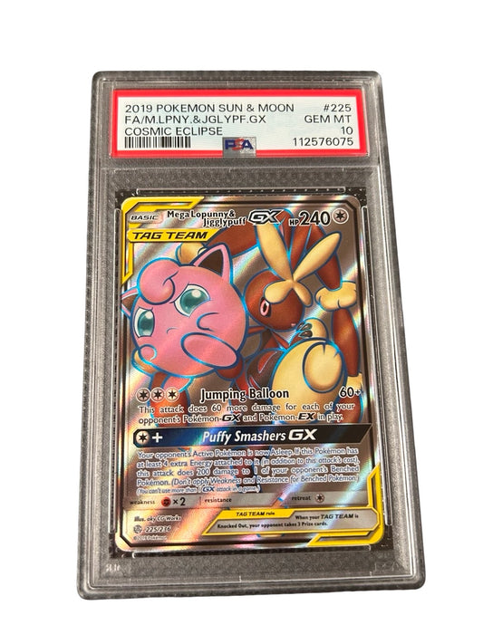Mega Lopunny and Jigglypuff PSA10