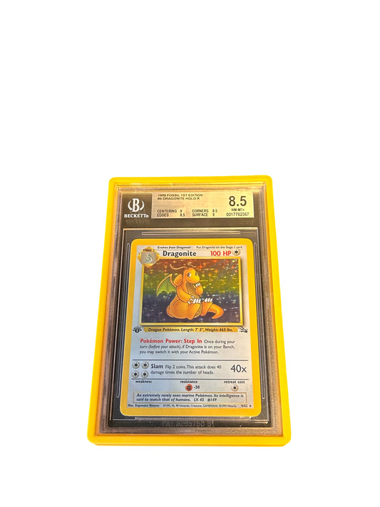 1ST EDITION DRAGONITE - BGS 8.5