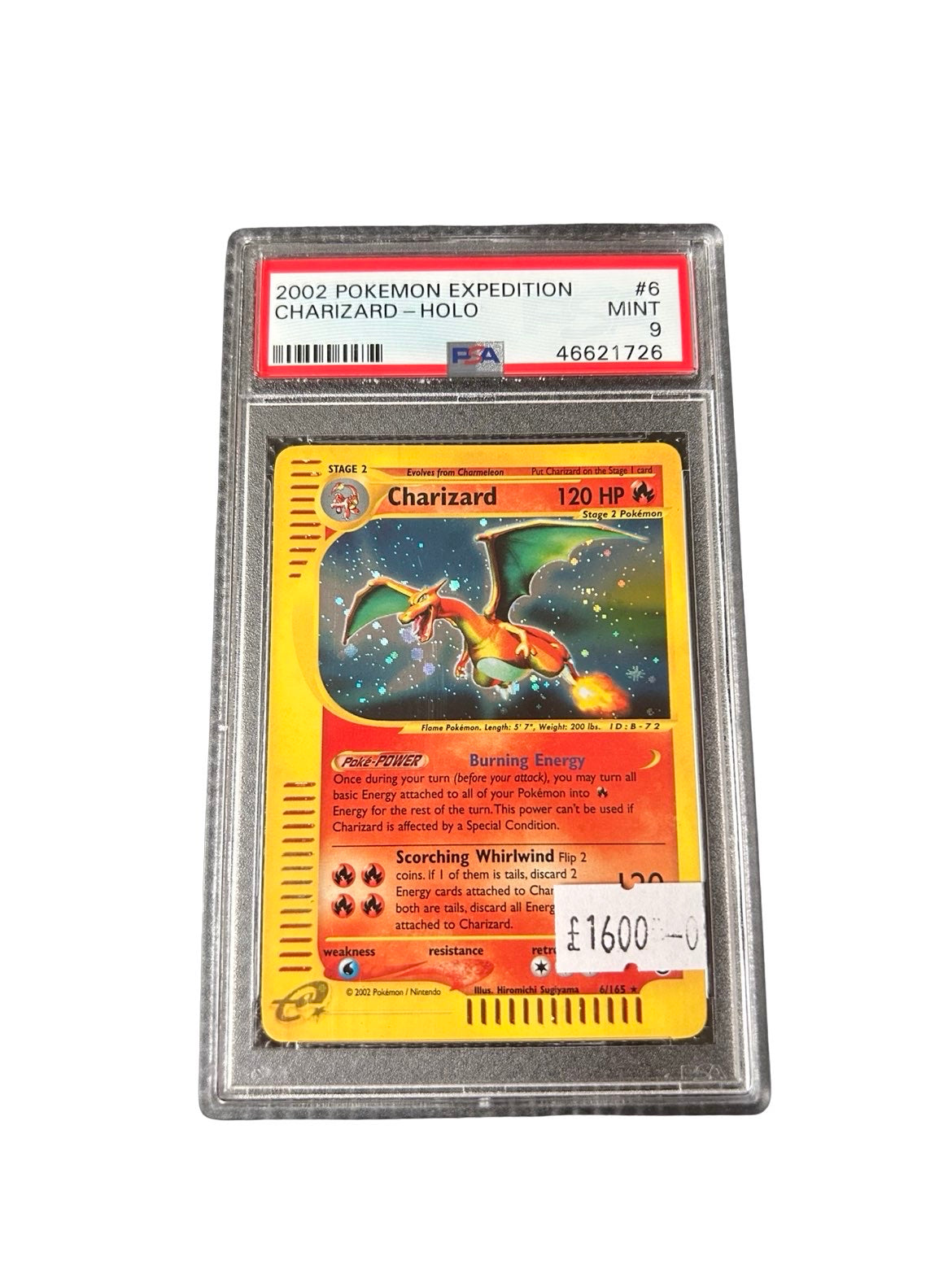 Charizard Expidetion Holo - PSA9