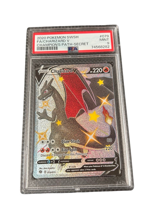 Charizard Champions Path PSA9