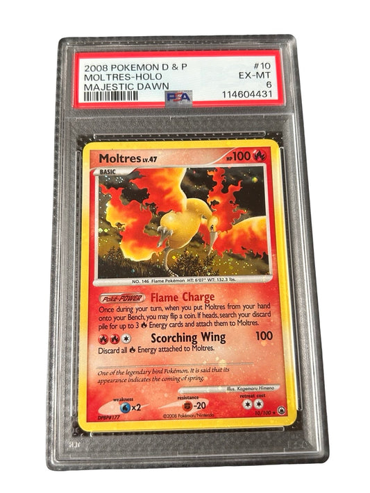Moltres Majestic Dawn PSA6