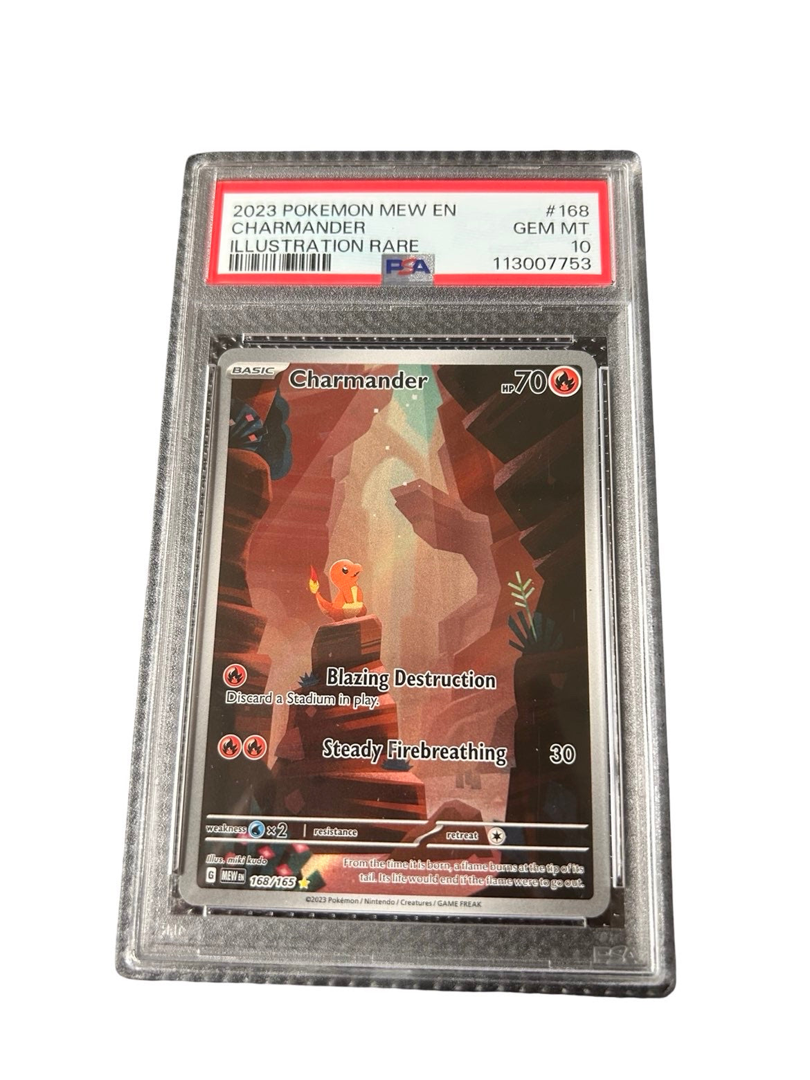 Charmander PSA10 151