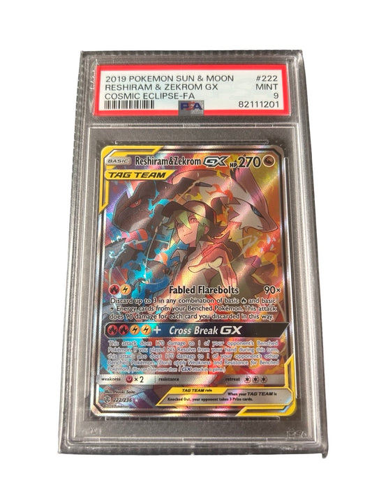Reshiram and Zekrom PSA9