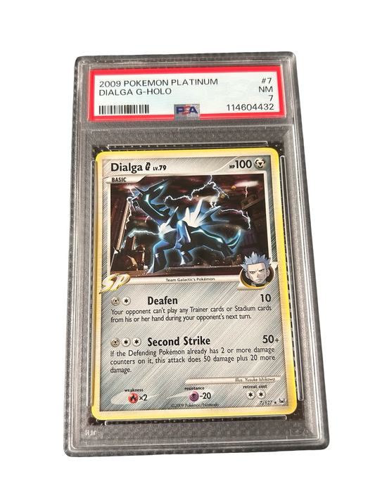 DIALGA PLATINUM HOLO - PSA 7