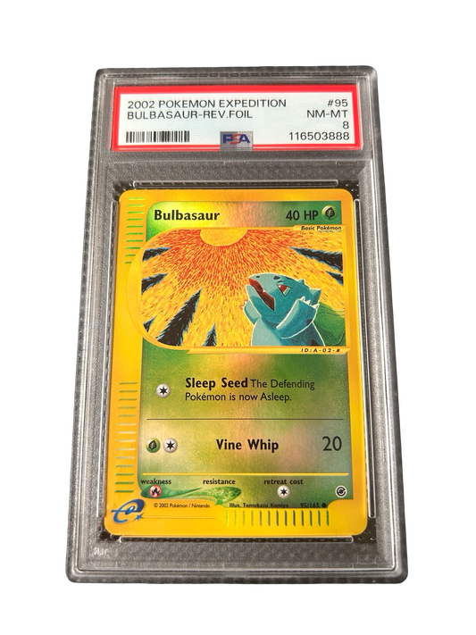 BULBASAUR EXPEDITION REVERSE - PSA 8