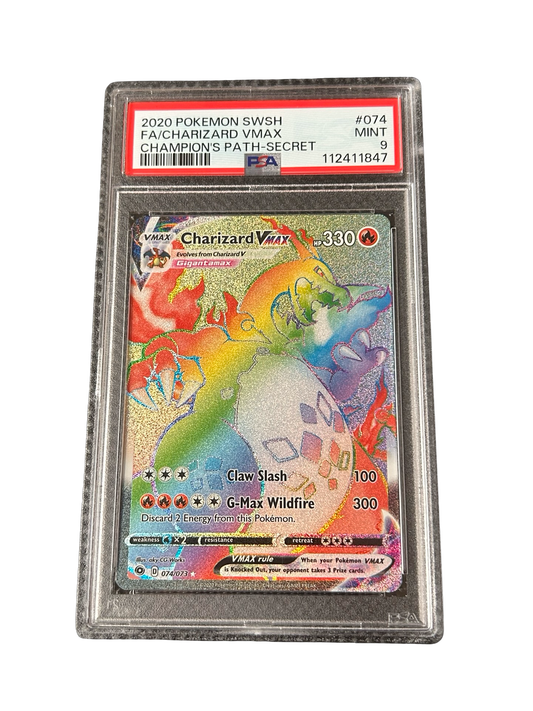 CHARIZARD CHAMPIONS PATH - PSA 9
