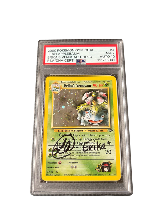 ERIKAS VENUSAUR - SIGNED AUTO 10
