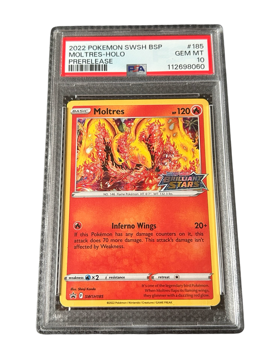 MOLTRES BRILLIANT START PRE RELEASE - PSA 10