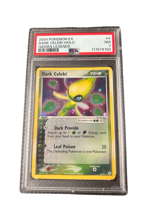 DARK CELEBI HIDDEN LEGENDS - PSA 7