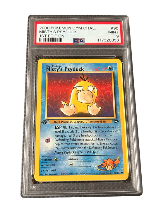 1ST EDITION MISTYS PSYDUCK