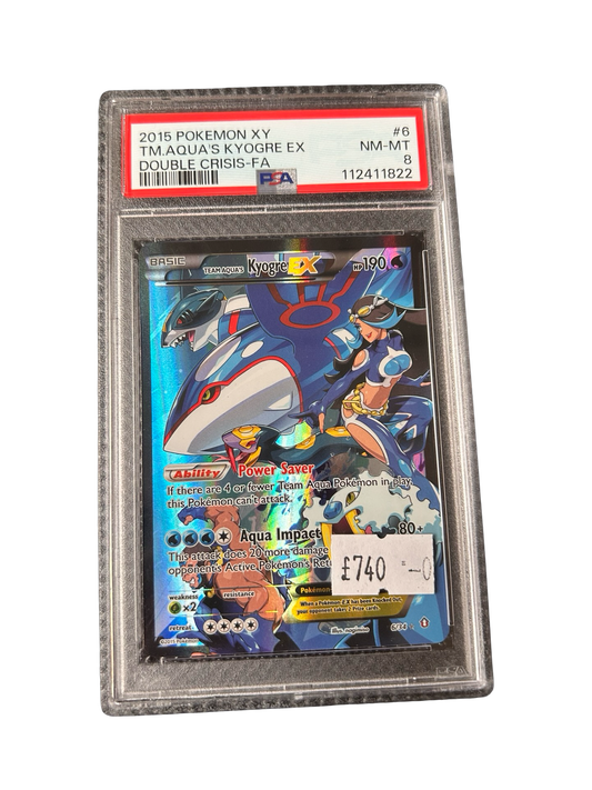 TEAM AQUAS KYOGRE - PSA 8