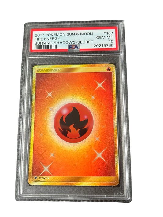BASIC ENERGY - BURNING SHADOWS - PSA 10